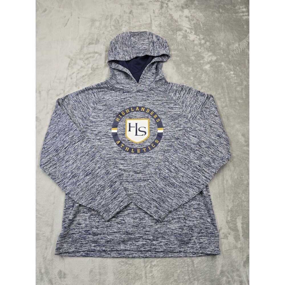 PosiCharge Electric marbled polar lining hoodie for men